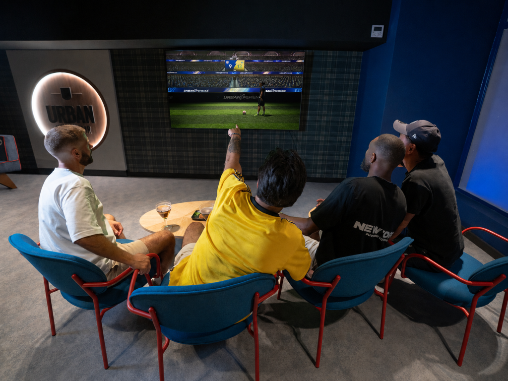 photo salle dediée UrbanXperience pour refaire le match